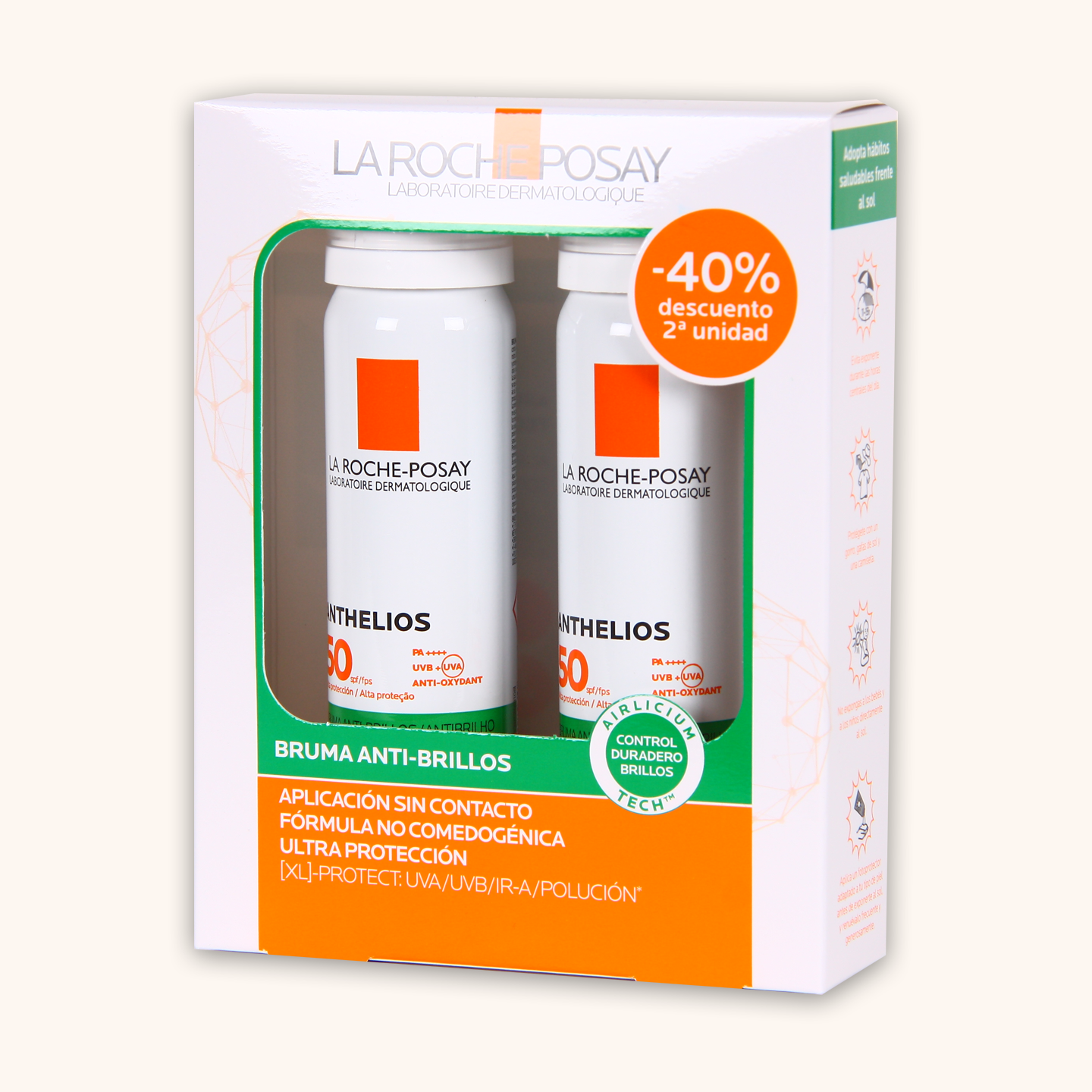 La Roche Posay Anthelios Bruma Invisible PACK Duplo